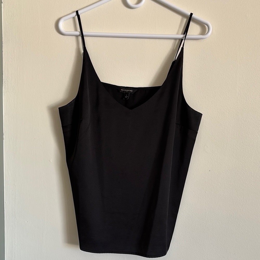 Banana Republic Black Fitted Camisole